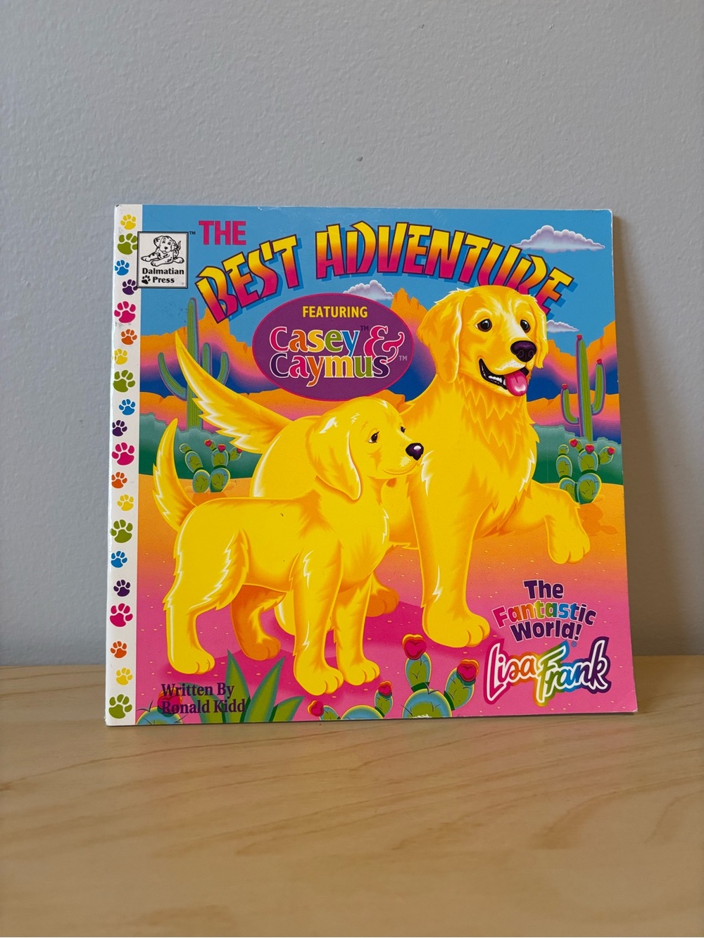 Vintage Lisa Frank “The Best Adventure” Casey & Caymus Book